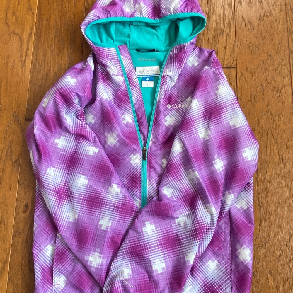 Girls Spring Rain Jacket  Like new
